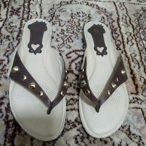 Beverly Feldman Fifi & Elvis Flip Flops